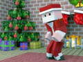 Cluiche MineCraft Christmas Jigsaw Puzzle