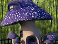 Game Funny Mushroom Houses Jigsaw