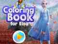 Cluiche Coloring Book For Elsa