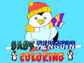 Cluiche Baby Penguin Coloring