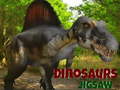 Cluiche Dinosaurs Jigsaw