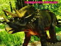 Cluiche Triceratops Dinosaur Puzzle