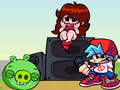 Game Friday Night Funkin' vs PIG from Angry Birds 