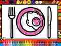 Cluiche Color and Decorate Dinner Plate