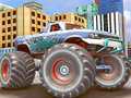 Cluiche Monster Truck Stunt Driving Simulation