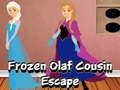 Cluiche Frozen Olaf Cousin Escape