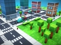 Game Pixel City Runner 3D