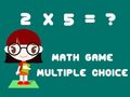 Cluiche Math Game Multiple Choice