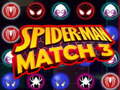 Cluiche Spider-man Match 3 