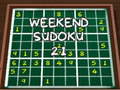 Cluiche Weekend Sudoku 21