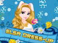 Cluiche Elsa dress-up