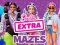 Cluiche Barbie Extra Mazes