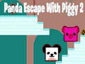 Cluiche Panda Escape With Piggy 2