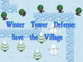 Cluiche Winter Tower Defense: Save The village