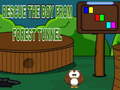 Game  Rescue The Boy From Forest Tunnel