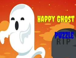 Game Happy Ghost Puzzle  online