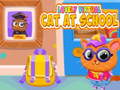 Cluiche Lovely Virtual Cat At School