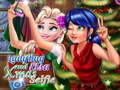 ເກມ Ladybug And Elsa Xmas Selfie