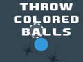 Game Throw Colored Balls