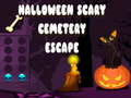 Game Halloween Scary Cemetery Escape