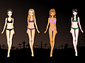 Game Barbie in Halloween
