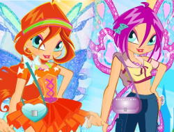 winx club games dress up flora and bloom Winx Club has arrived on Time Princess! Get ready to wear the iconic outfits of Bloom, Stella, Flora and Icy! Step into the magic, create your own fairy-style adventure and let fashion sparkle with