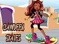 Game Clawdeen skates online.