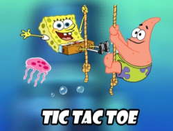Game SpongeBob Tic Tac Toe online.
