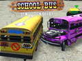 Cluiche School Bus Demolition Derby