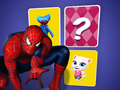 Game Spiderman Memory Card Match  online.