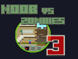 Game Noob vs Zombies 3 online.