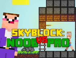 Game Noob vs Pro Skyblock online.