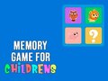 Game Memory Game for Childrens