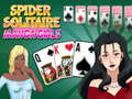 Cluiche Spider Solitaire Manga Girls