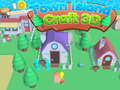 Cluiche Town Island Craft 3D