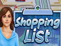 Game Shopping List 