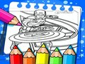 Game Captain America Coloring Book 