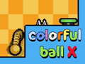 Game Colorful ball X