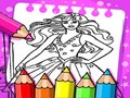 ເກມ Barbie Coloring Book 