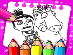 Game Despicable Me Printable Coloring Book online.