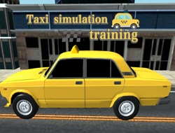 Game Taxi simulation training online.
