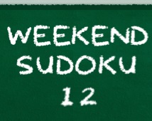 Game Weekend Sudoku 12 online.