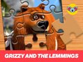 Cluiche Grizzy and the Lemmings Jigsaw Puzzle Planet