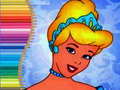 Game Coloring Book for Cinderella