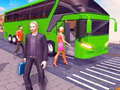 Cluiche Bus Driving City Sim 2022