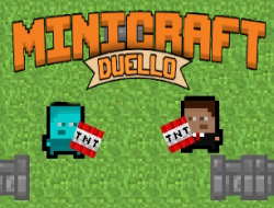 Game Minicraft Duello online.