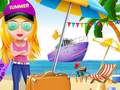 Game Girl Summer Vacation Beach