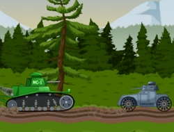 Game Tanks 2D: Tank Wars online.