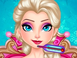 Game Elsa Frozen Brain Surgery online.