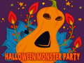 Game Halloween Monster Party Jigsaw